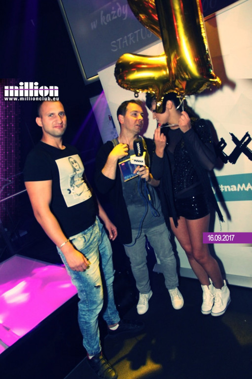 Sobotnia impreza w klubie Million