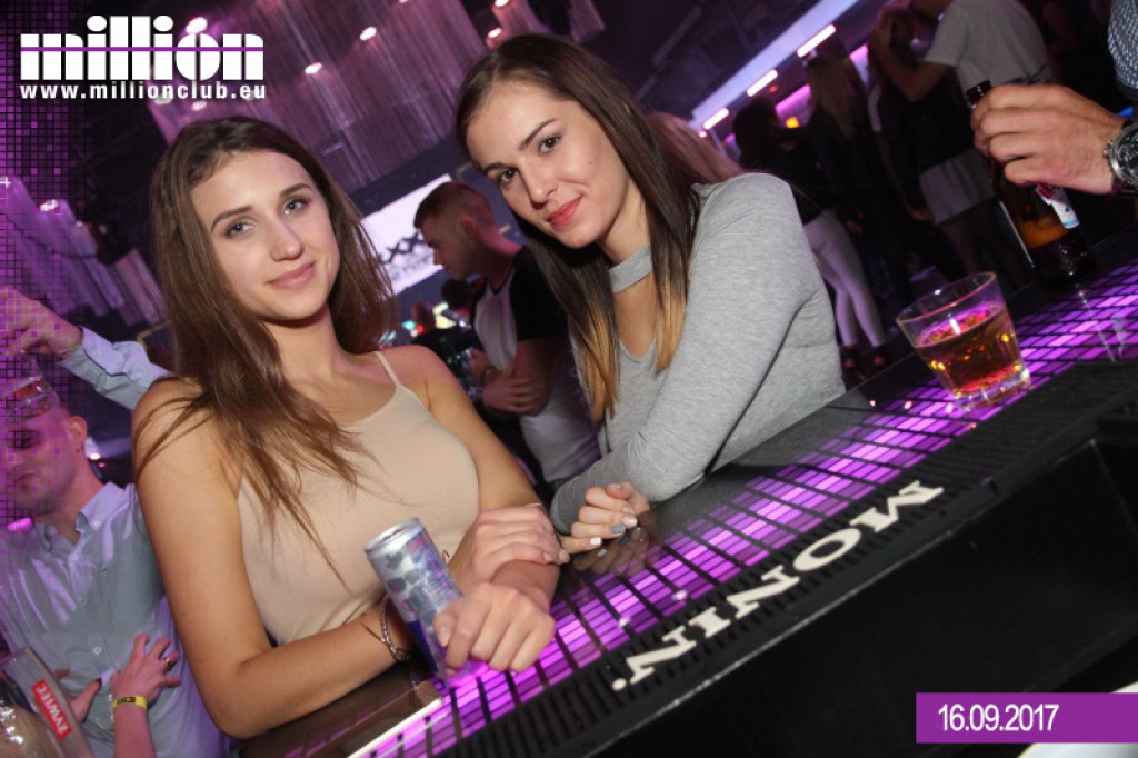 Sobotnia impreza w klubie Million