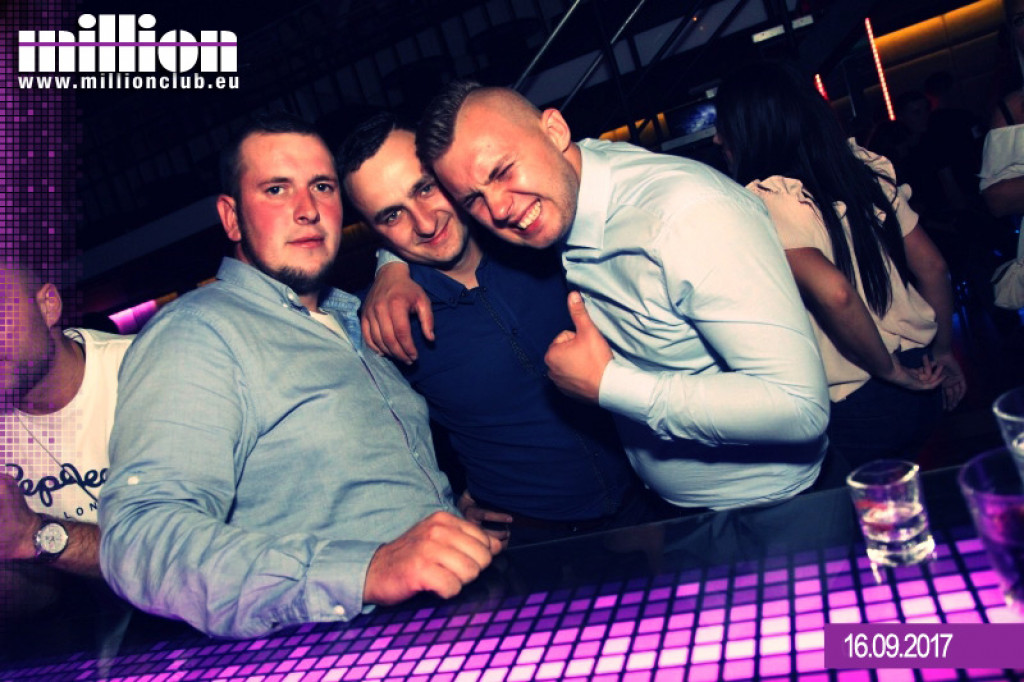 Sobotnia impreza w klubie Million