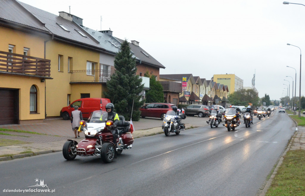 Pogrzeb zmarłego motocyklisty