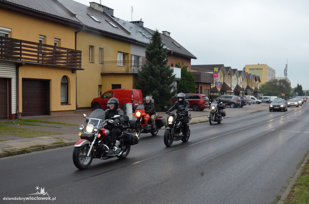 Pogrzeb zmarłego motocyklisty
