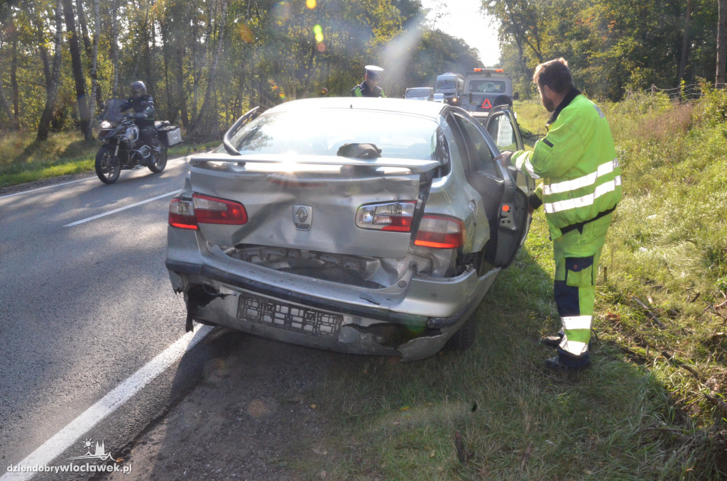 Zderzenie na drodze do autostrady
