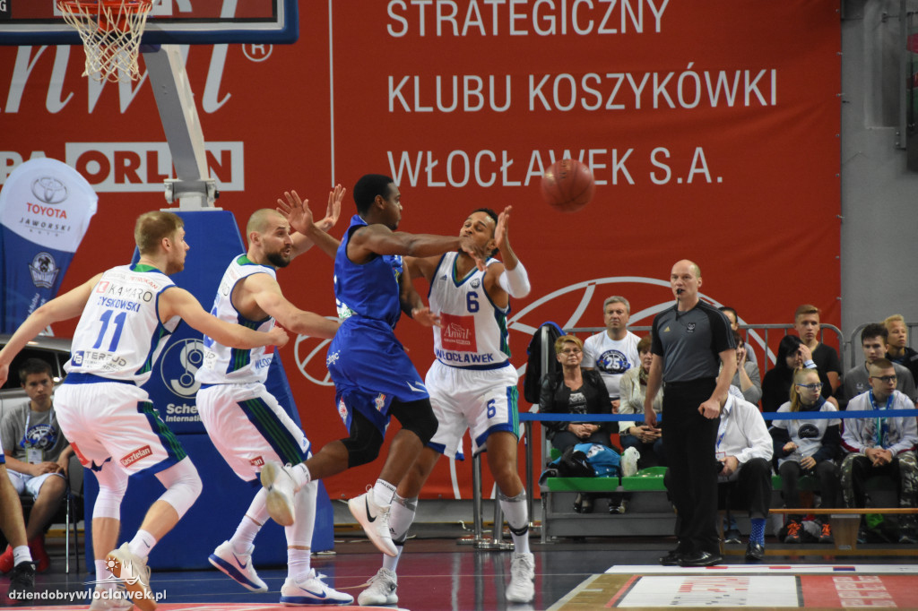 Mecz Anwil Włocławek vs AZS Koszalin