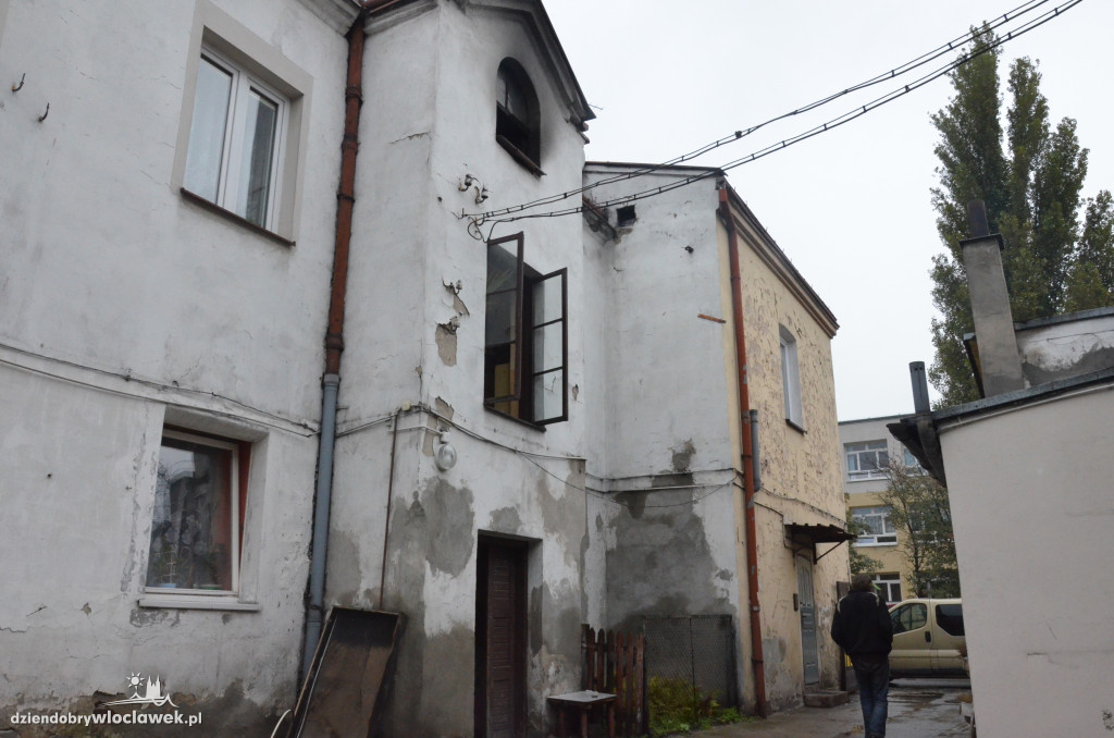 Kamienica przy ul. Cyganka po pożarze