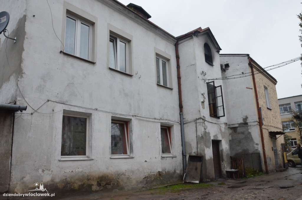 Kamienica przy ul. Cyganka po pożarze
