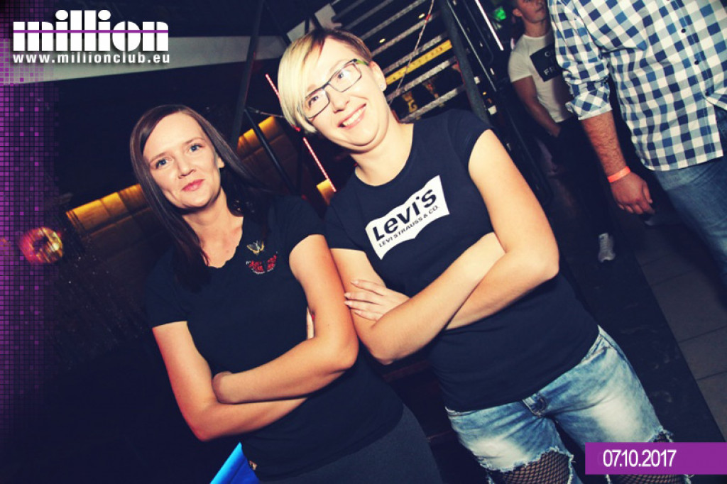 Sobotnia impreza w klubie Million