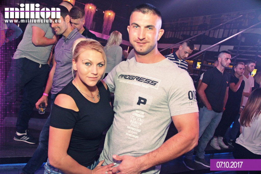 Sobotnia impreza w klubie Million
