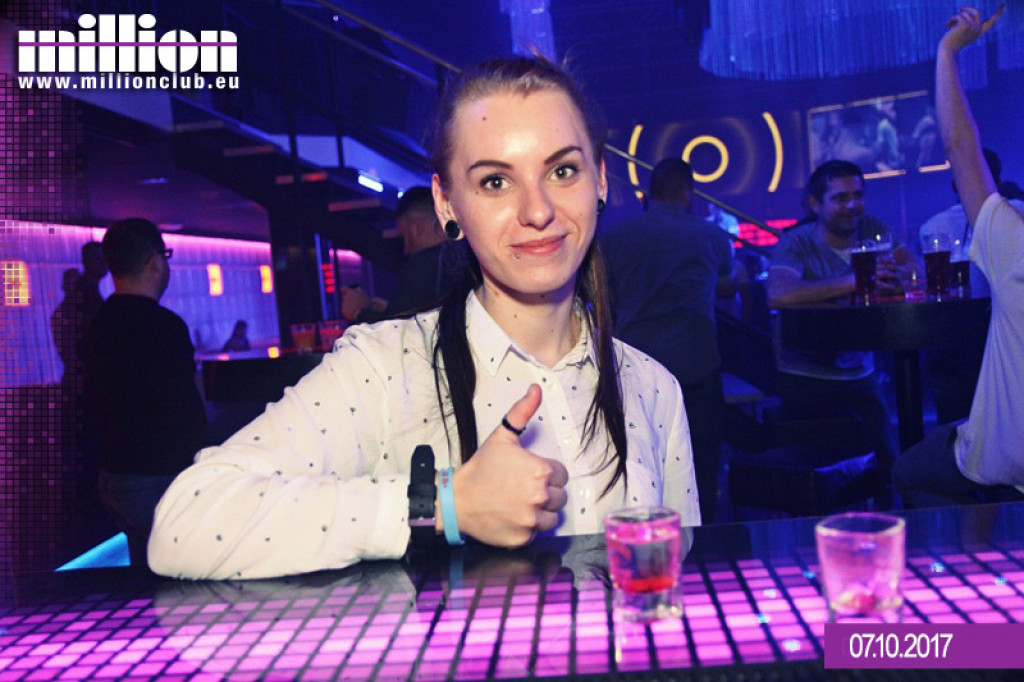Sobotnia impreza w klubie Million