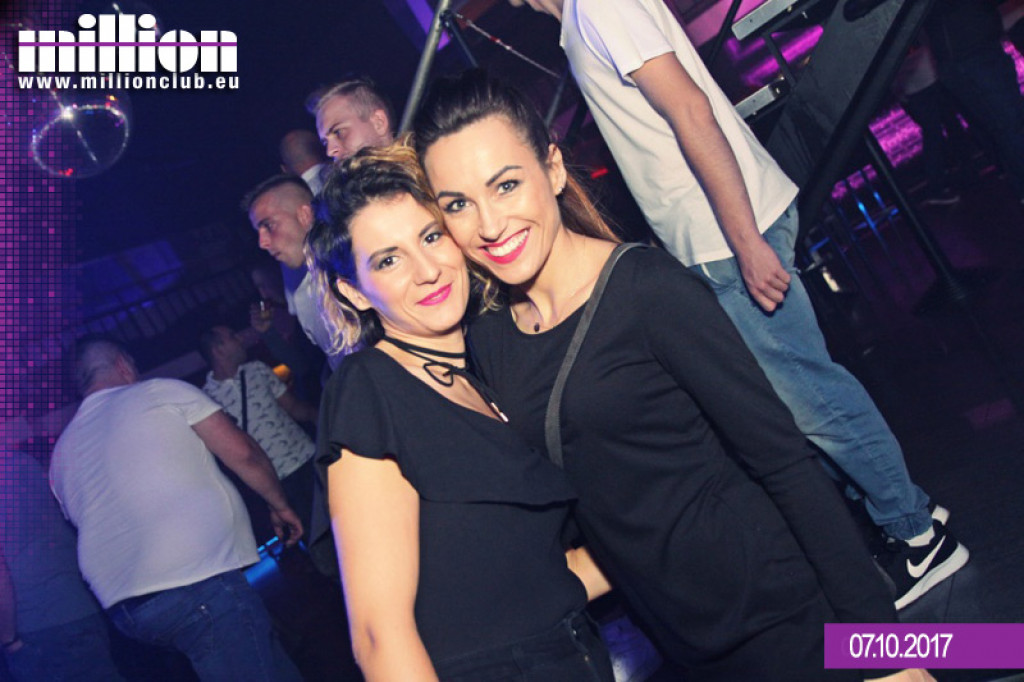 Sobotnia impreza w klubie Million