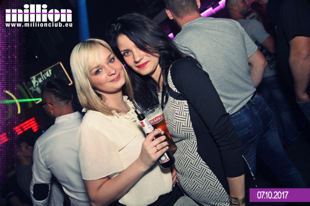 Sobotnia impreza w klubie Million