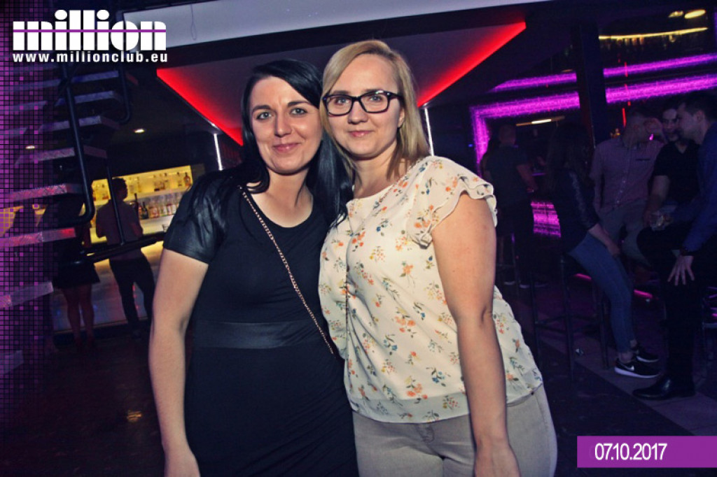 Sobotnia impreza w klubie Million