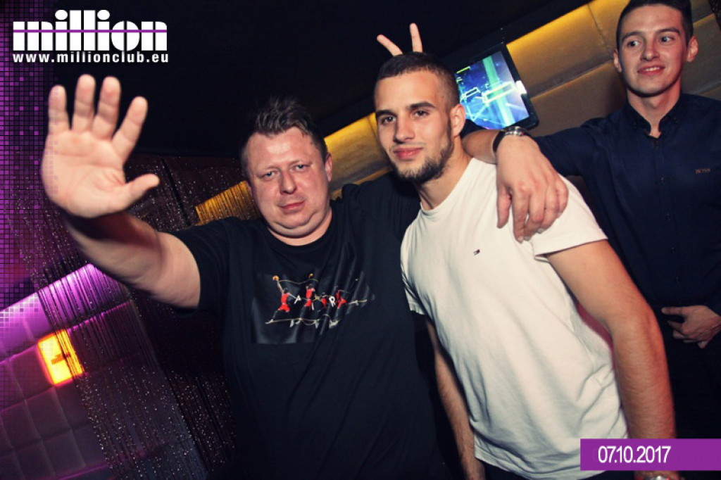 Sobotnia impreza w klubie Million