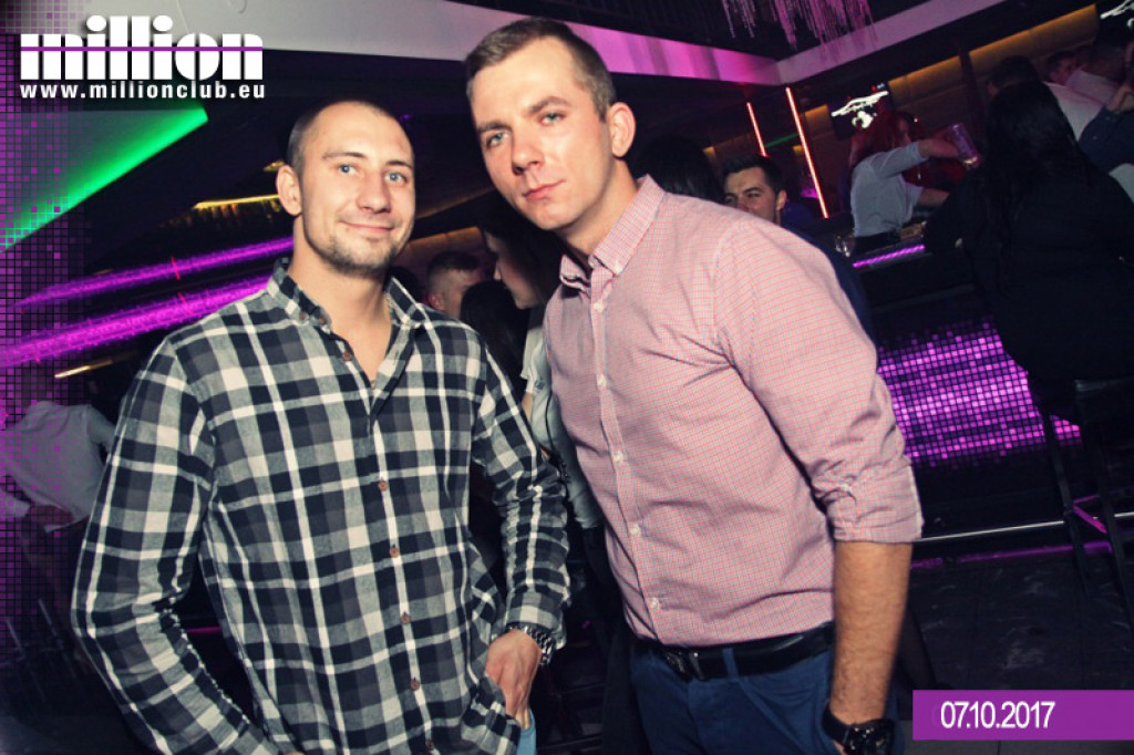 Sobotnia impreza w klubie Million