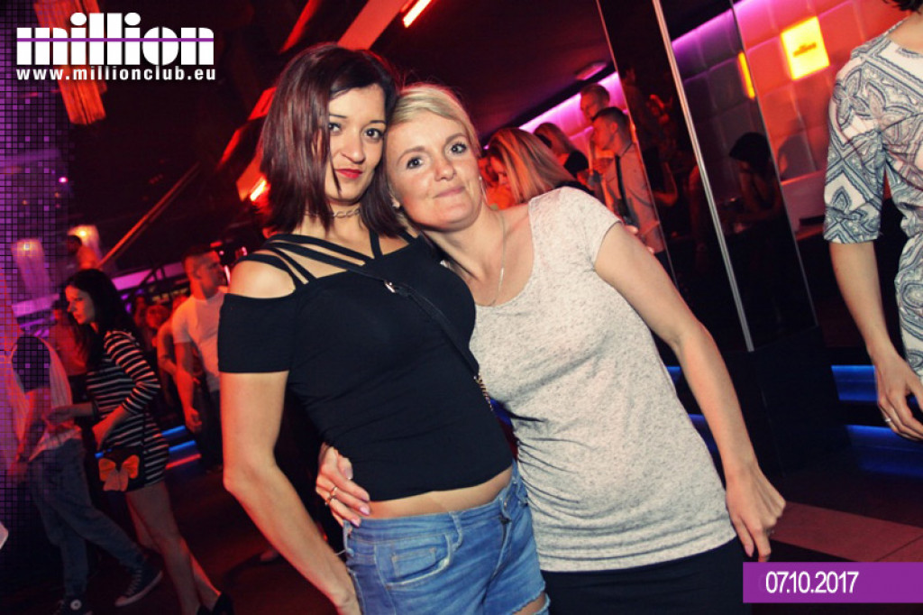 Sobotnia impreza w klubie Million