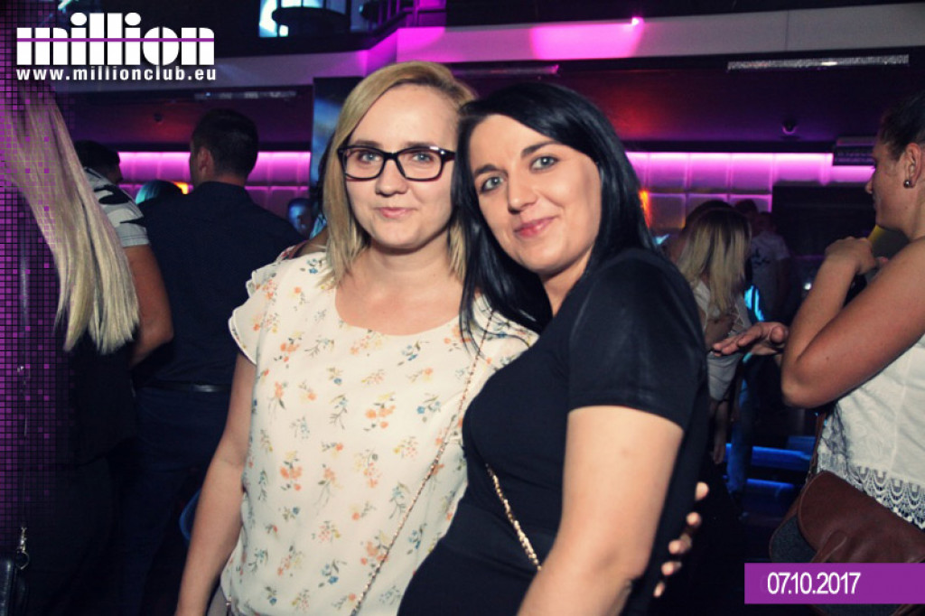 Sobotnia impreza w klubie Million