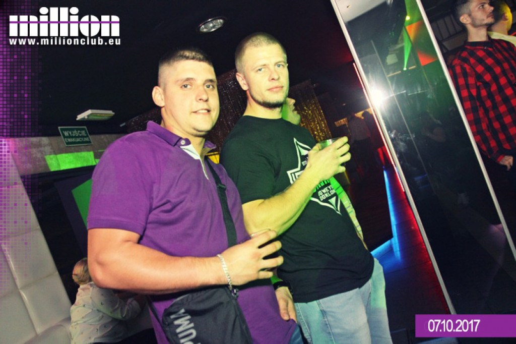 Sobotnia impreza w klubie Million