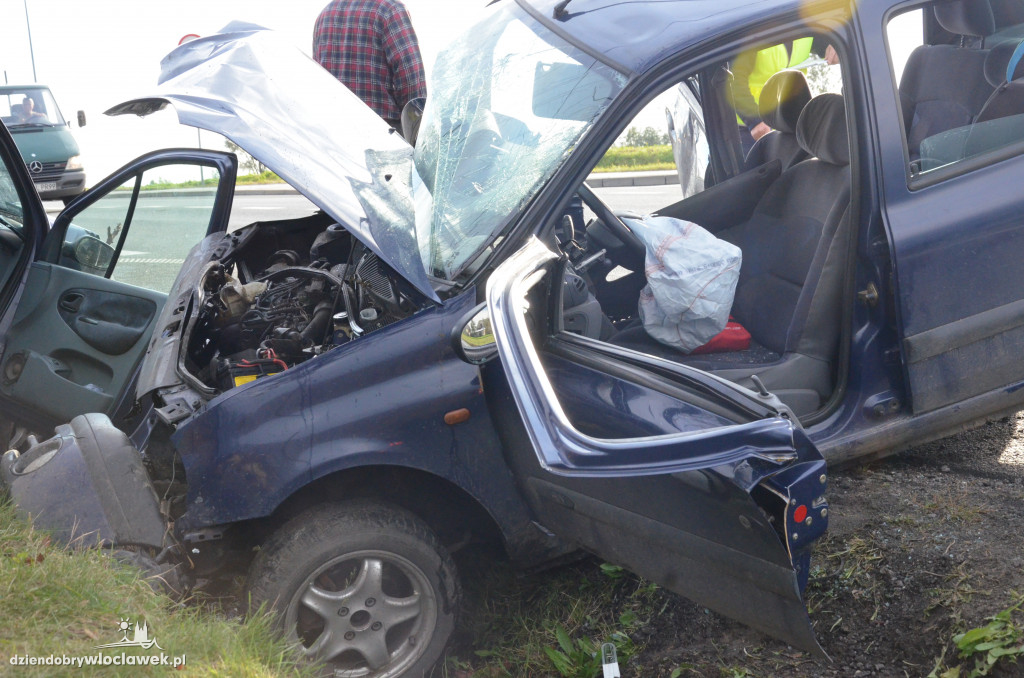 Wypadek na drodze krajowej nr 91