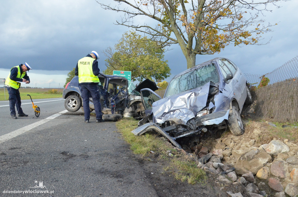 Wypadek na drodze krajowej nr 91