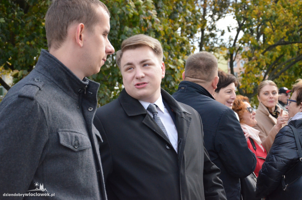 Odsłonięcie tablicy na Zazamczu