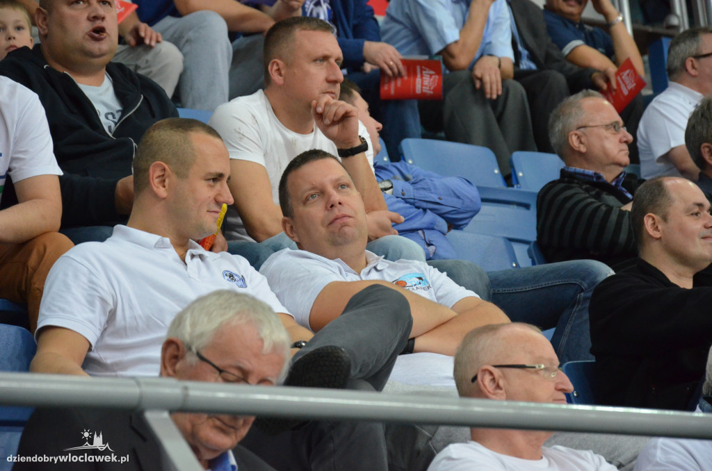 Włocławscy kibice na meczu Anwil vs Rosa
