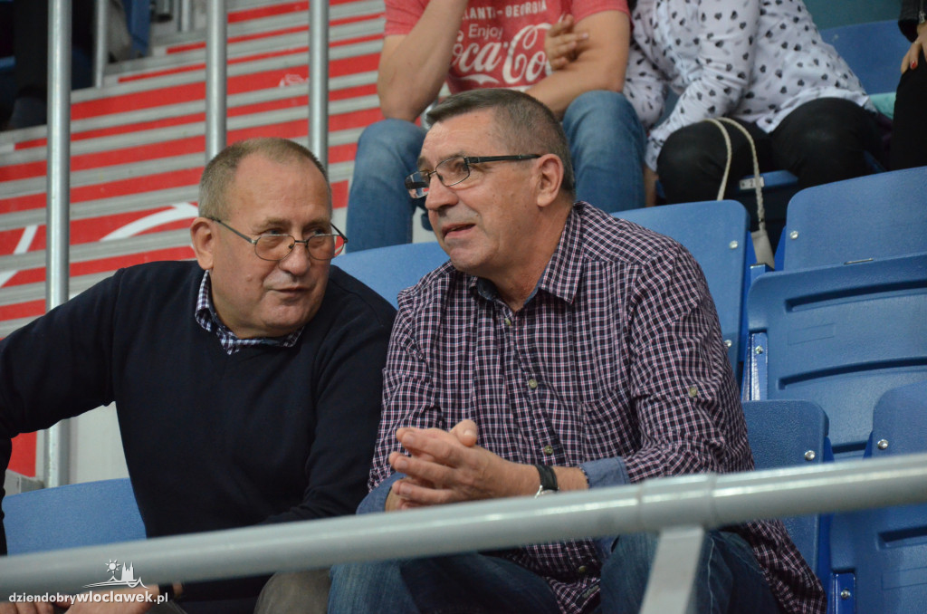 Włocławscy kibice na meczu Anwil vs Rosa