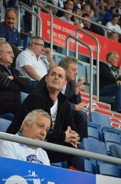 Włocławscy kibice na meczu Anwil vs Rosa