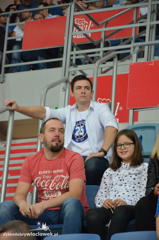 Włocławscy kibice na meczu Anwil vs Rosa