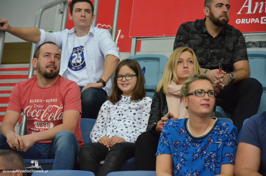 Włocławscy kibice na meczu Anwil vs Rosa