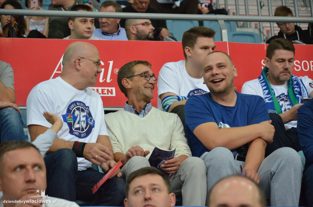 Włocławscy kibice na meczu Anwil vs Rosa
