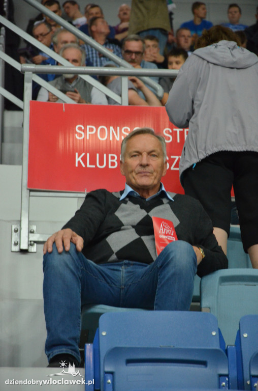 Włocławscy kibice na meczu Anwil vs Rosa