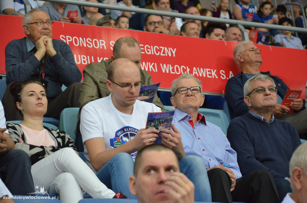 Włocławscy kibice na meczu Anwil vs Rosa