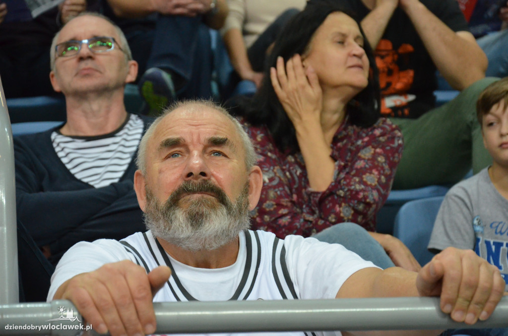 Włocławscy kibice na meczu Anwil vs Rosa