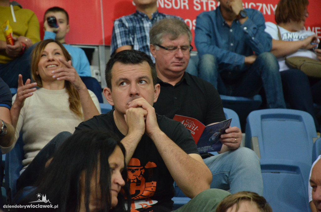 Włocławscy kibice na meczu Anwil vs Rosa
