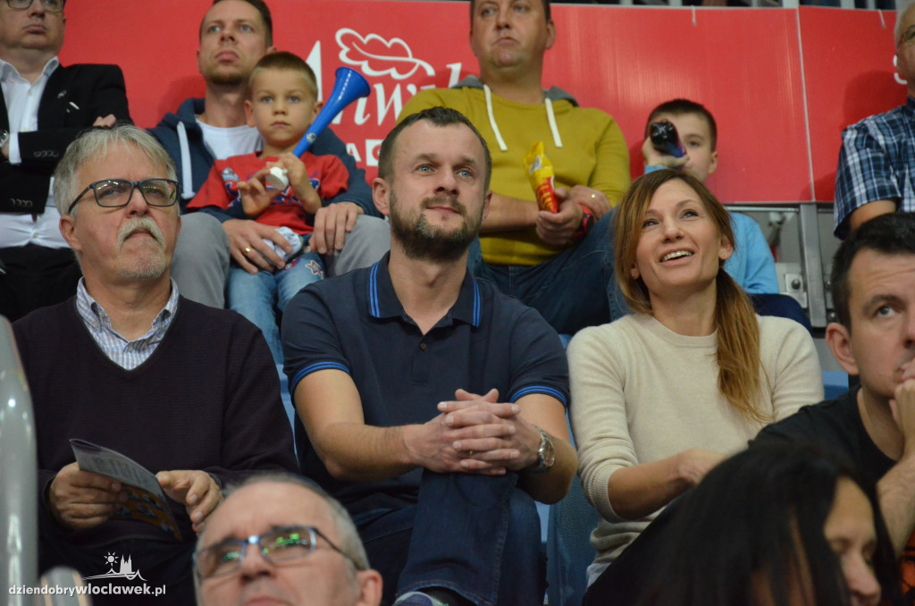 Włocławscy kibice na meczu Anwil vs Rosa