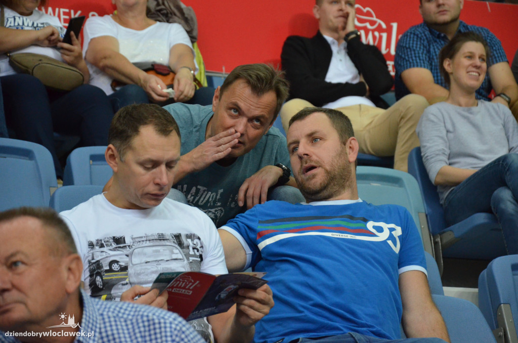 Włocławscy kibice na meczu Anwil vs Rosa