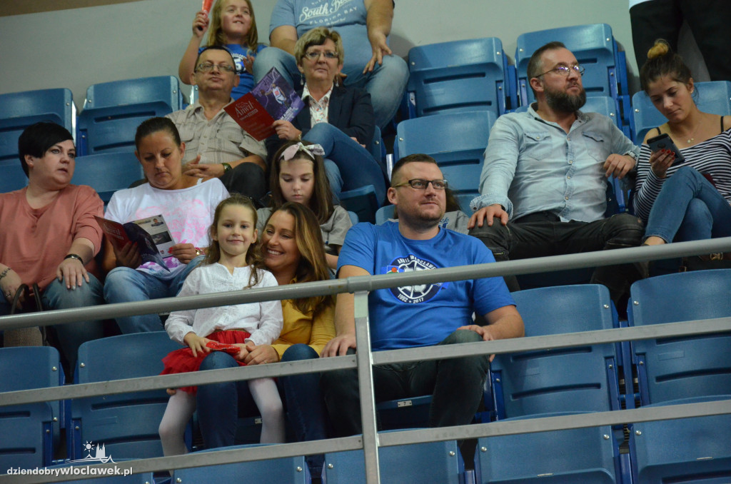 Włocławscy kibice na meczu Anwil vs Rosa