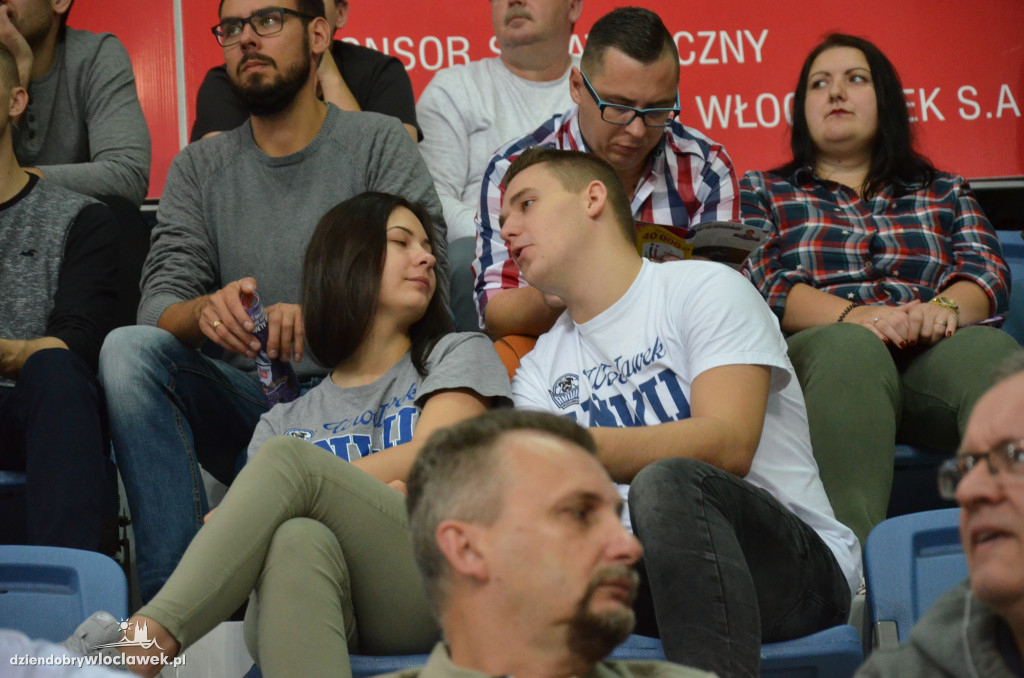 Włocławscy kibice na meczu Anwil vs Rosa