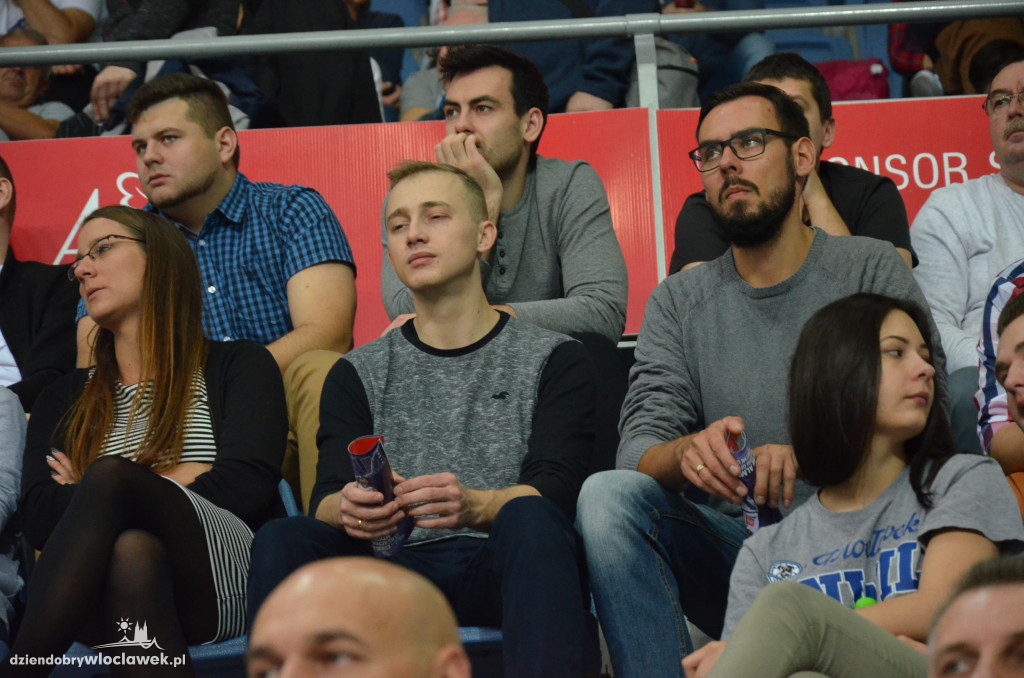 Włocławscy kibice na meczu Anwil vs Rosa