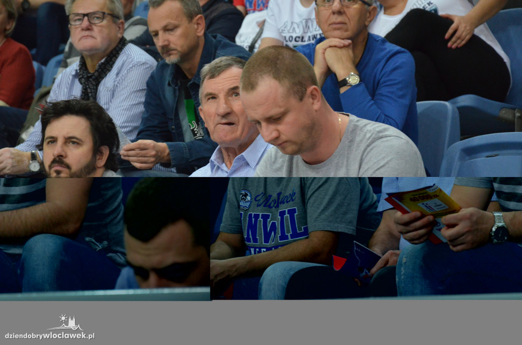 Włocławscy kibice na meczu Anwil vs Rosa