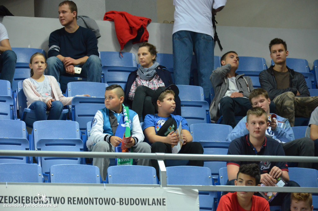 Włocławscy kibice na meczu Anwil vs Rosa