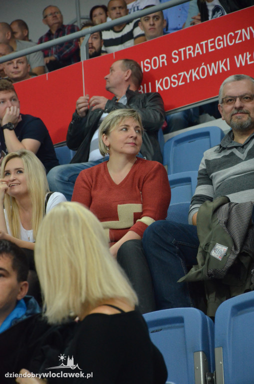 Włocławscy kibice na meczu Anwil vs Rosa