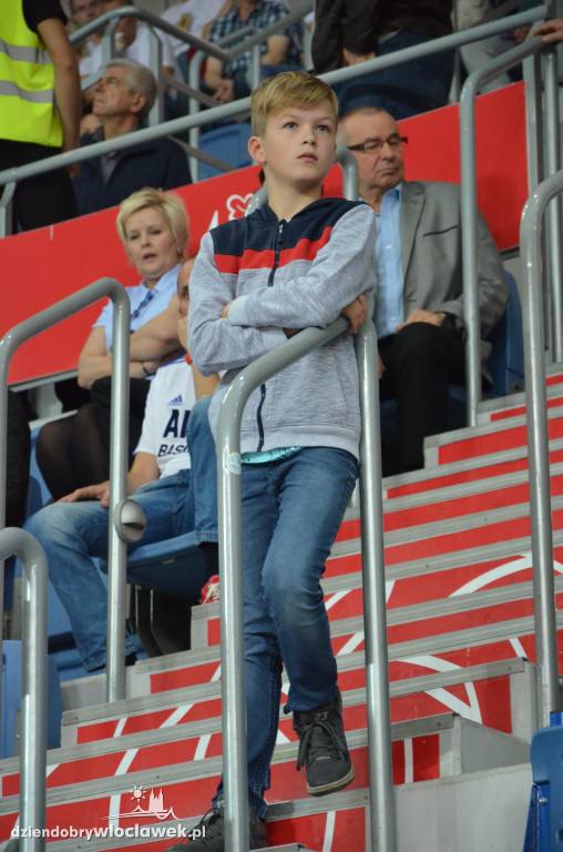 Włocławscy kibice na meczu Anwil vs Rosa