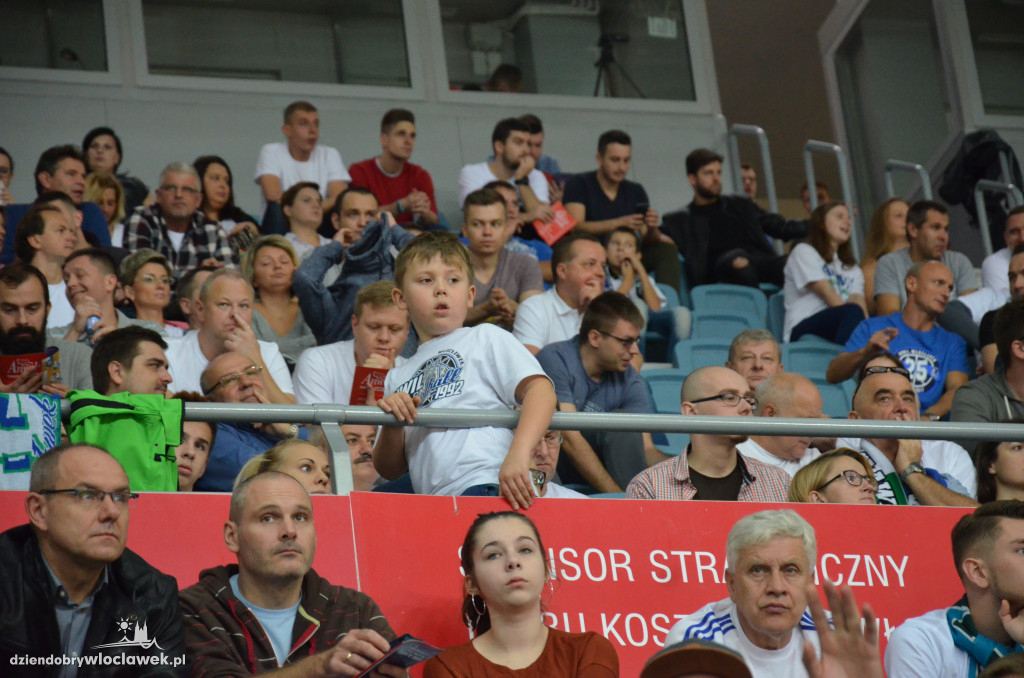 Włocławscy kibice na meczu Anwil vs Rosa