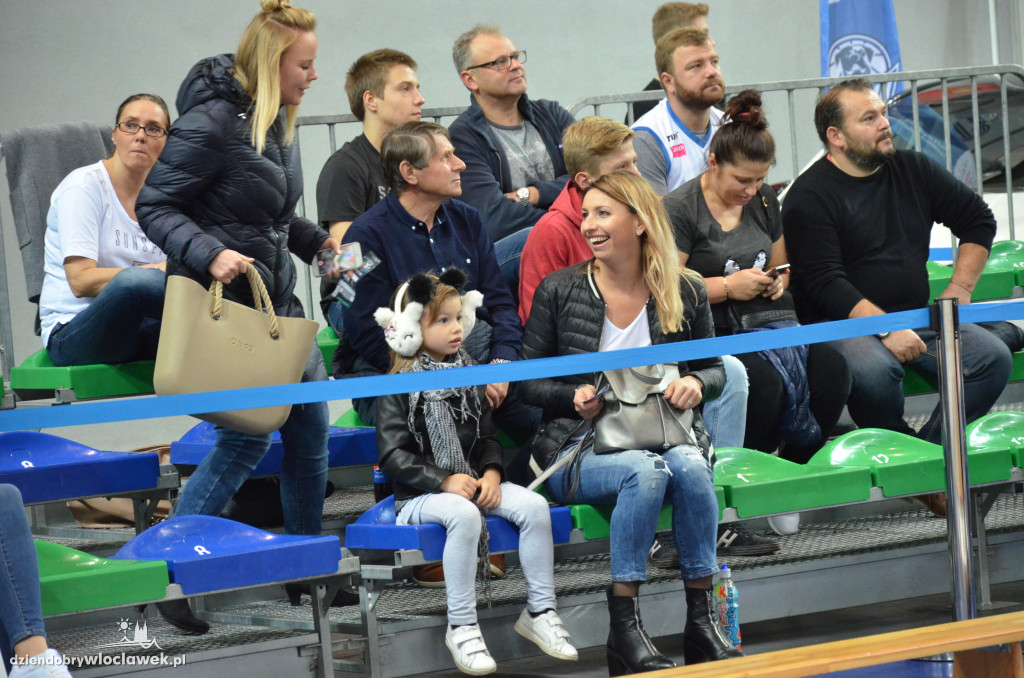 Włocławscy kibice na meczu Anwil vs Rosa