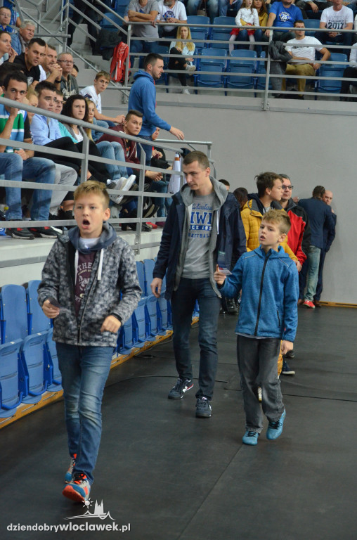 Włocławscy kibice na meczu Anwil vs Rosa