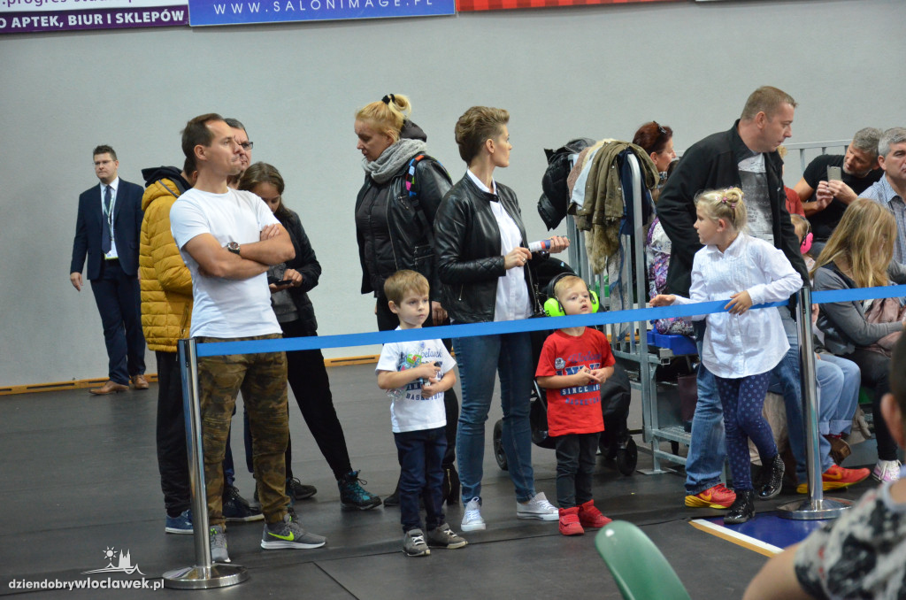 Włocławscy kibice na meczu Anwil vs Rosa