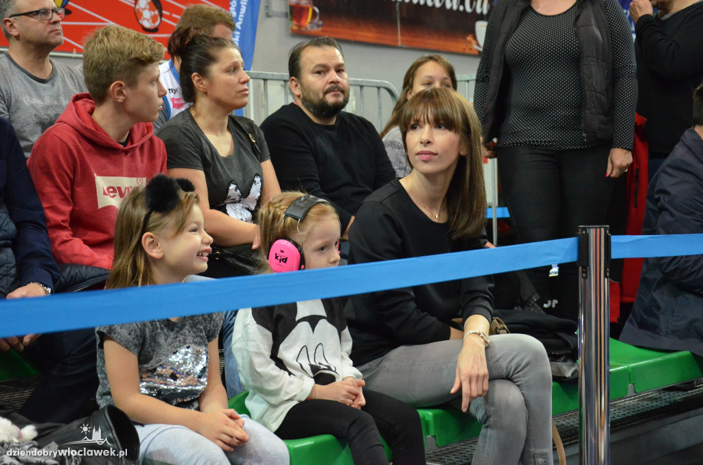 Włocławscy kibice na meczu Anwil vs Rosa