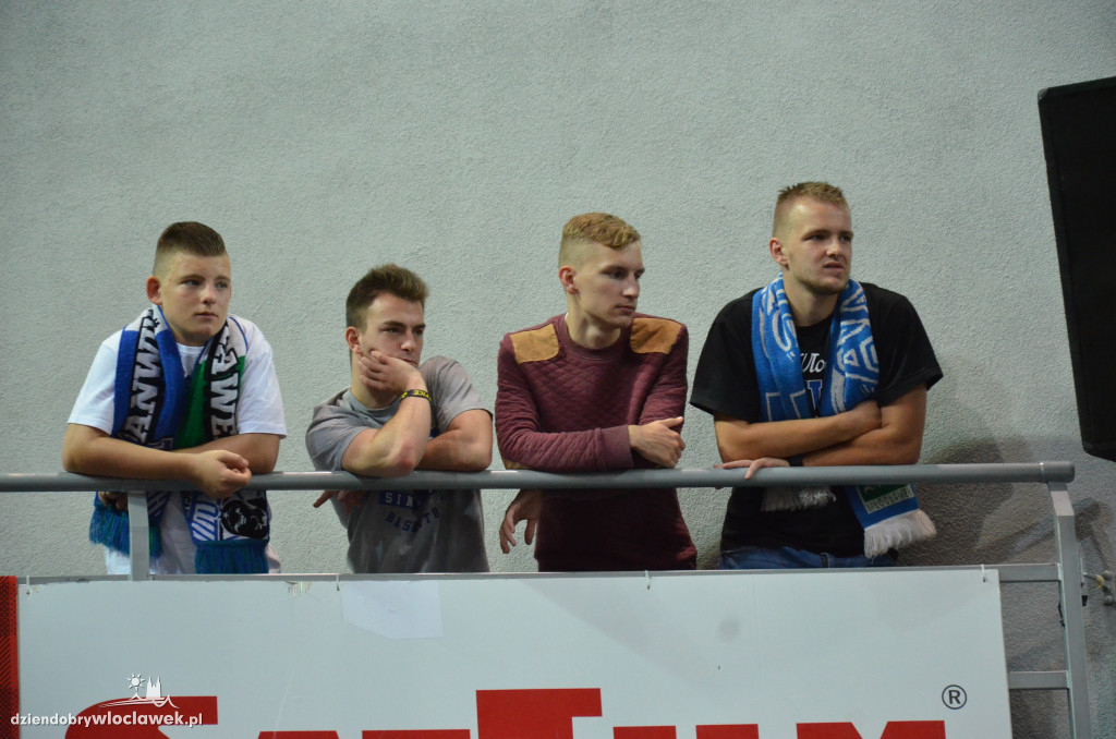 Włocławscy kibice na meczu Anwil vs Rosa