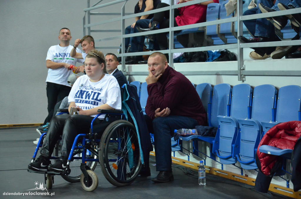 Włocławscy kibice na meczu Anwil vs Rosa