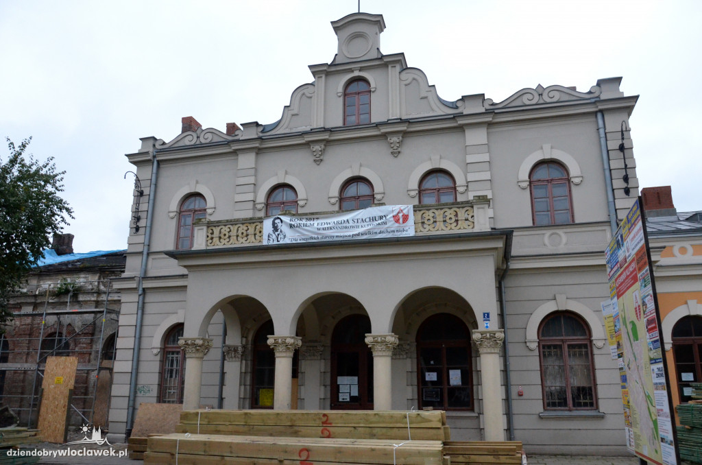 Trwa Remont dworca w Aleksandrowie
